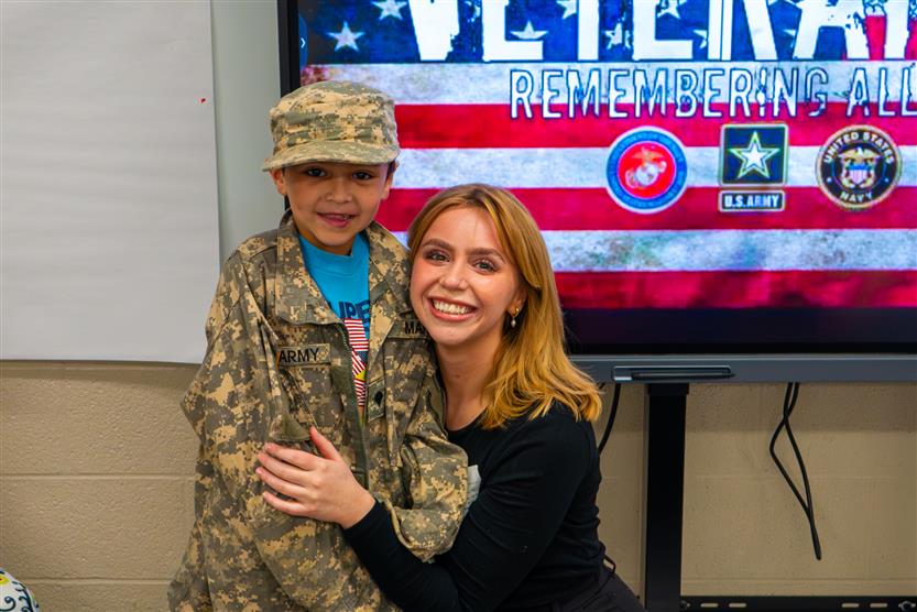 Students celebrate Veterans Day